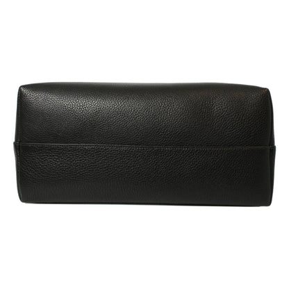 Prada Vitello Phenix Black Leather Satchel Shoulder Bag