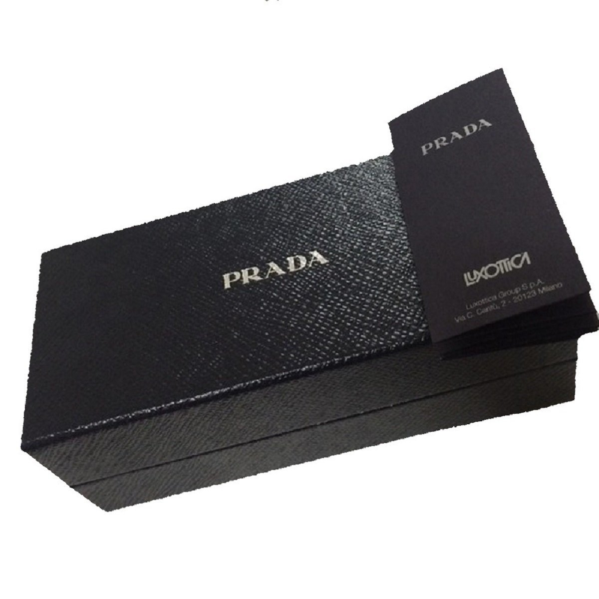 Prada Brown Leather Stitched Cuff Bracelet Silver Hardware