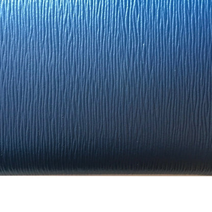 Prada Women's Navy Blue Vitello Move Quarter Zip Wallet 1ML183