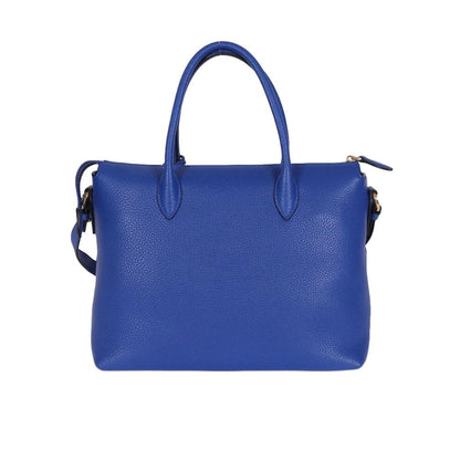 Prada Women's Royal Blue Vitello Phenix Leather Crossbody Handbag 1BA063