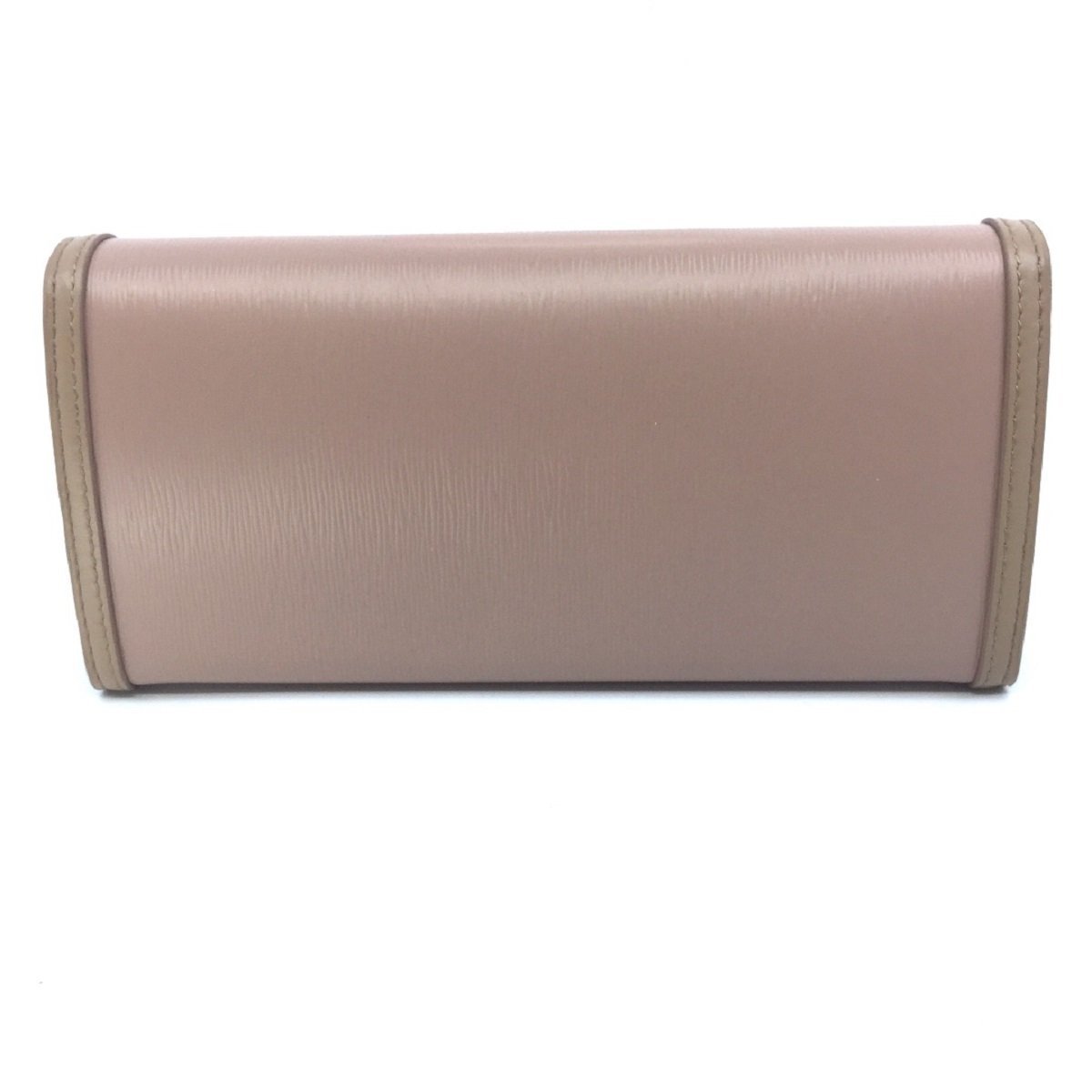 Prada Women's Snap Closure Wallet Cammeo Beige Detachable ID Card 1MH132