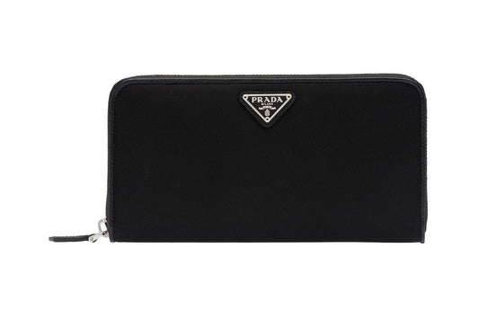 Prada Women's Tessuto Zip Around Wallet 1ML506