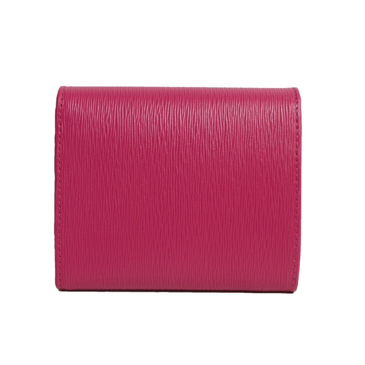 Prada Women's Wallet Vitello Move Bi Fold Fushia 1MH176