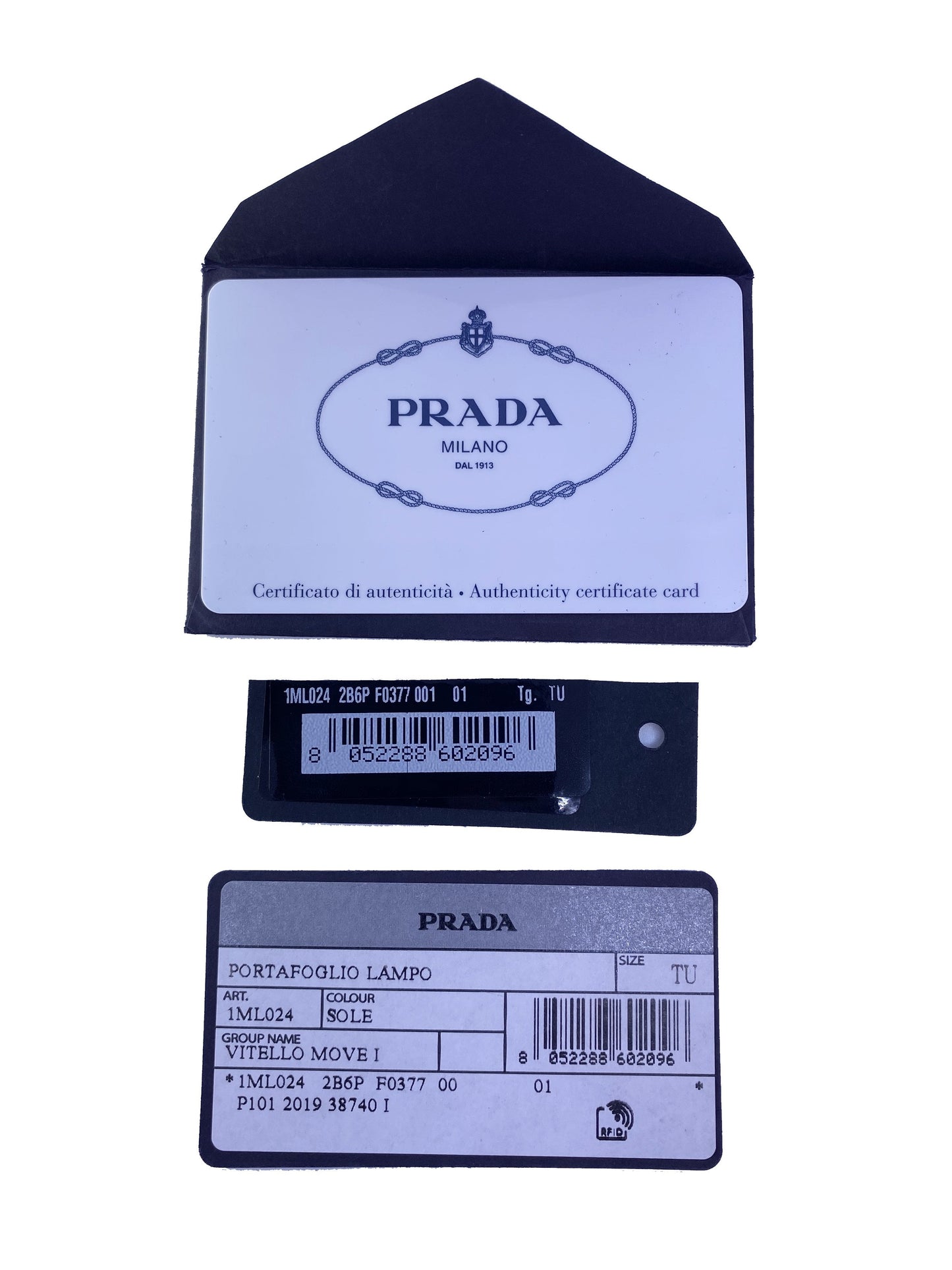Prada Womens Sole Yellow Bifold Vitello Move Leather Snap Zip Wallet 1ML024