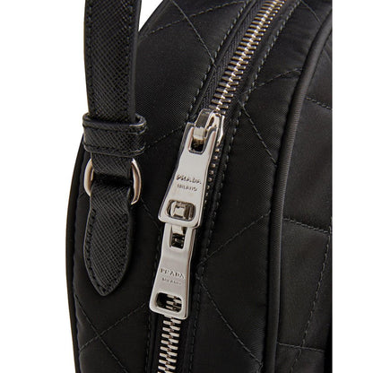 Prada Zaino Black Tessuto Nylon Quilted Backpack 1BZ066