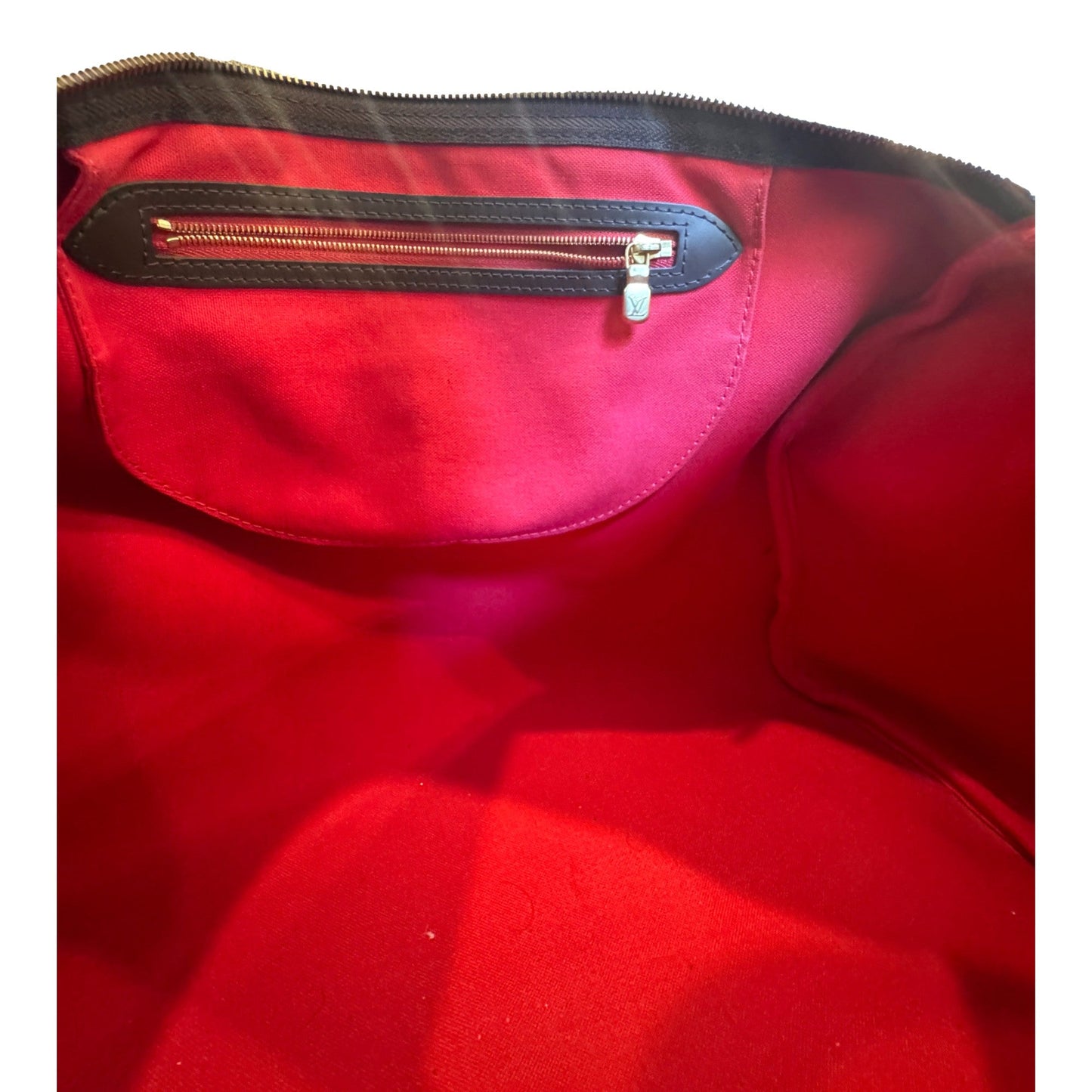 Louis Vuitton Speedy 25 Damier Ebene Top Handle Handbag