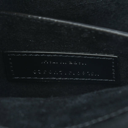 Saint Laurent Boston Lux Monogram Black Leather Shoulder Bag 601312