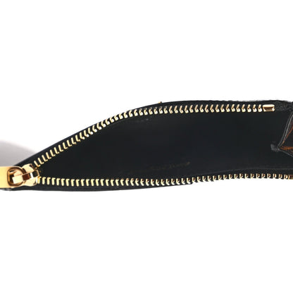 Saint Laurent Fragments Monogram Leopard Leather Wallet 611558