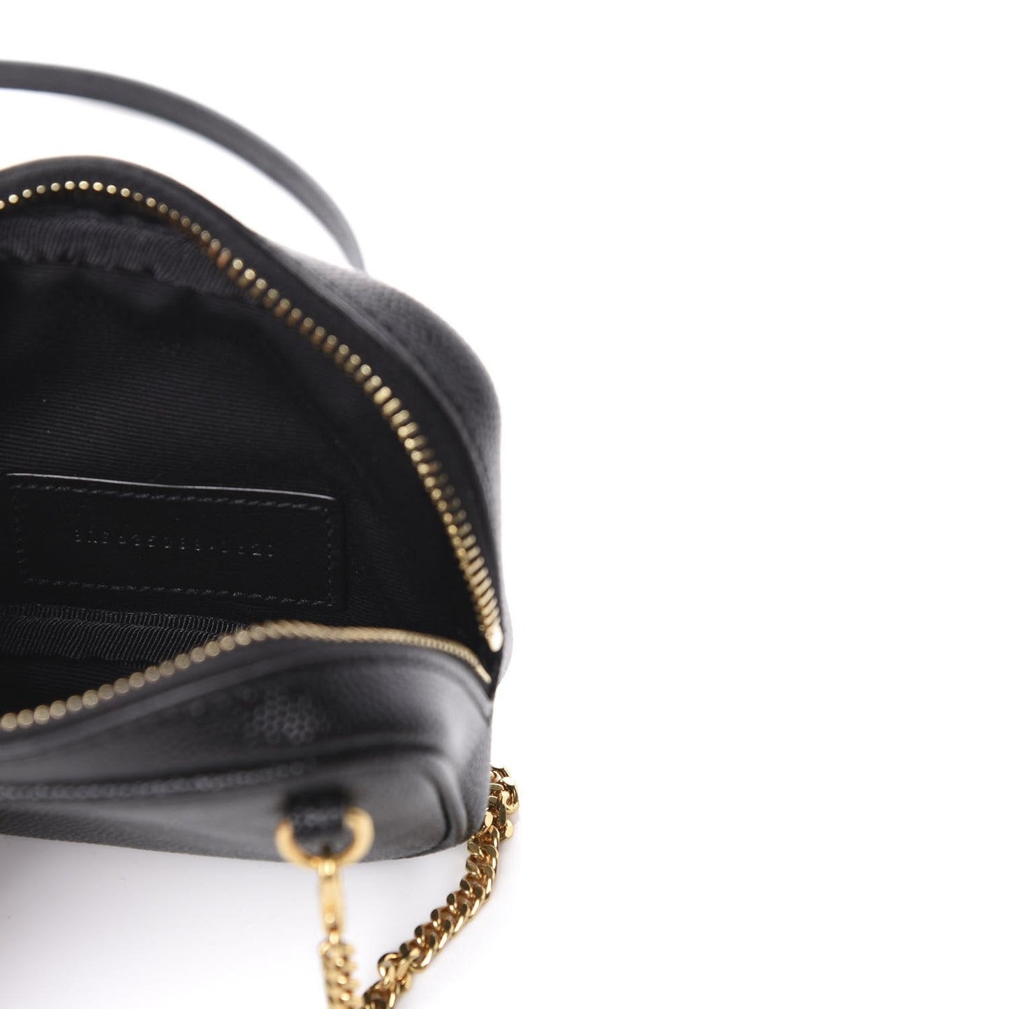 Saint Laurent Grain De Poudre Matelasse Monogram Baby Lou Camera Bag Black 635088