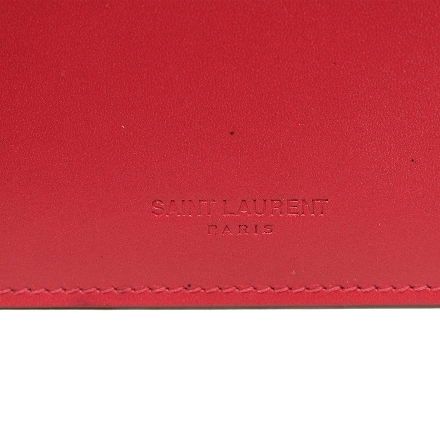Saint Laurent Lipstick Pink Classic Leather Document Holder 315875