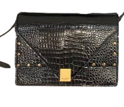 Saint Laurent Margaux Crocodile Leather Crossbody Bag 578056