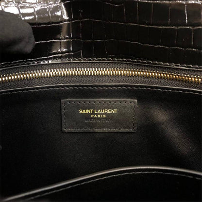 Saint Laurent Margaux Crocodile Leather Crossbody Bag 578056