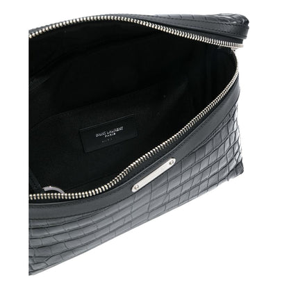 Saint Laurent Marisupio Croc Print Belt Bag 505973