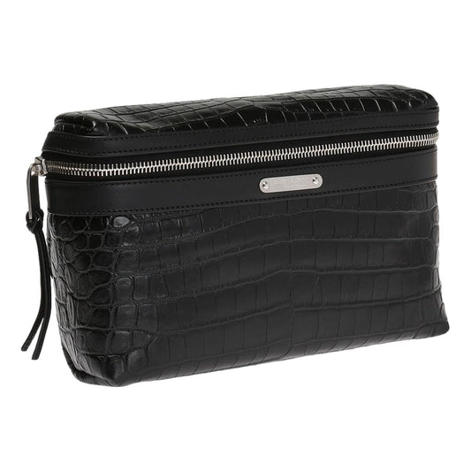 Saint Laurent Marisupio Croc Print Belt Bag 505973