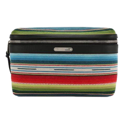 Saint Laurent Marisupio Tika Toile Canvas Belt Bag 505973