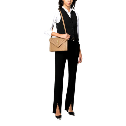 Saint Laurent Gabby Light Brown Shoulder Bag