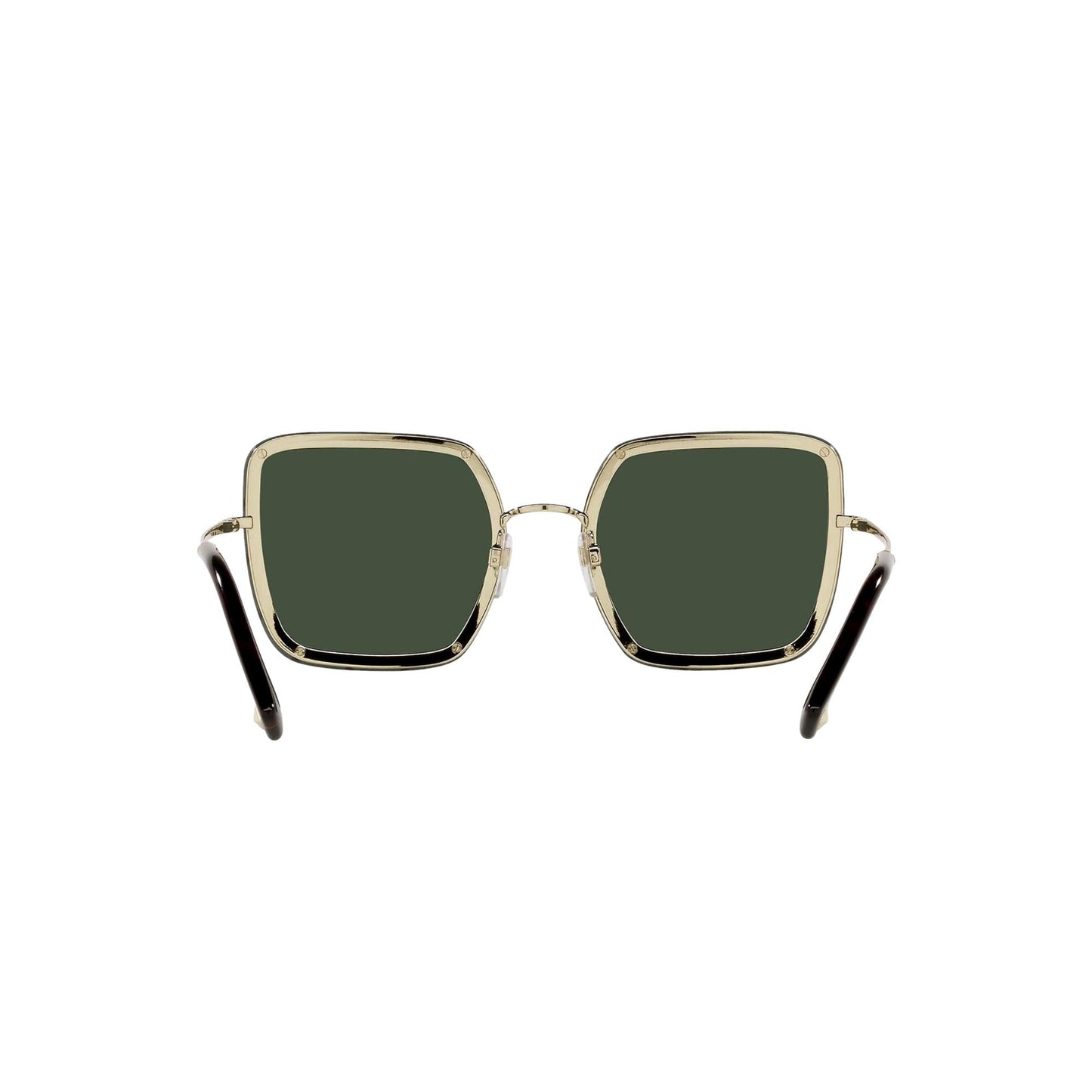 Valentino Garavani Green Studded Titanium Sunglasses